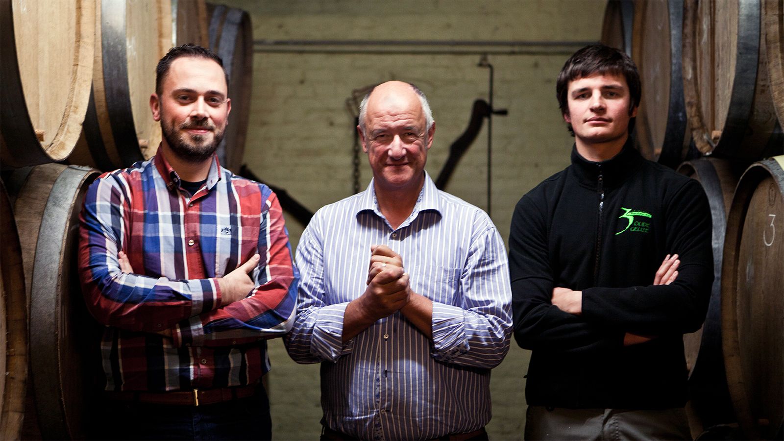 Werner, Armand et Michaël.